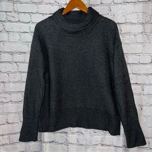 Banana Republic Merino Wool Alpaca Blend Knit Turtleneck Sweater Size Large